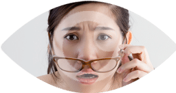 out of focus vision - a sign of a refractive error