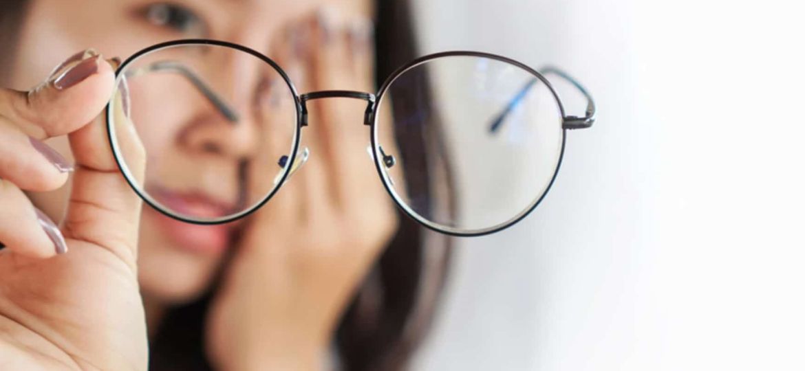 Woman Wearing Eye Glasses