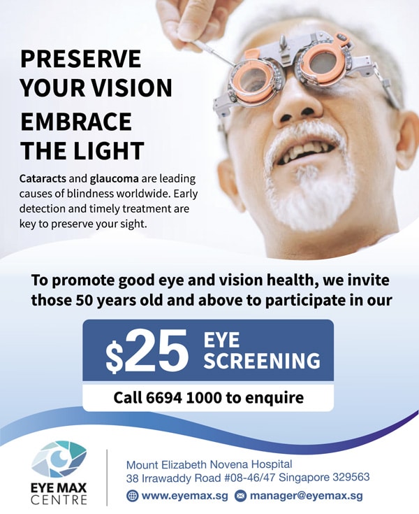 Cataract Screening Popup Banner